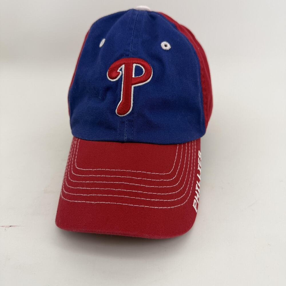 Philadelphia Phillies MLB Baseball Cap Mens One Size Red Strap Back Fan Favorite